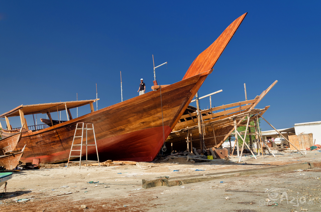 Stocznia tradycyjnych łodzi / dhow